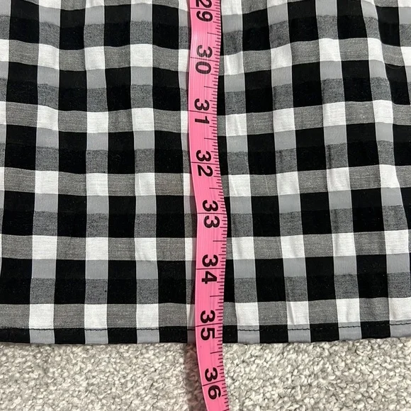 J. Crew Puff Sleeve Mini Dress in Textured Plaid Medium NWT - Picture 11 of 16